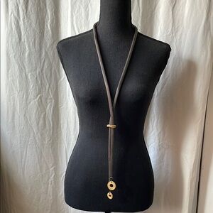 Vintage Artisan Mesh Necklace or Belt – Sculptural 90s Convertible Jewelry